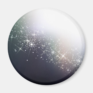 Imán de invierno brillante