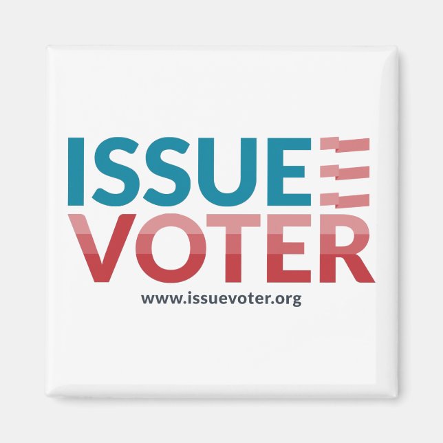 Imán de IssueVoter (Frente)