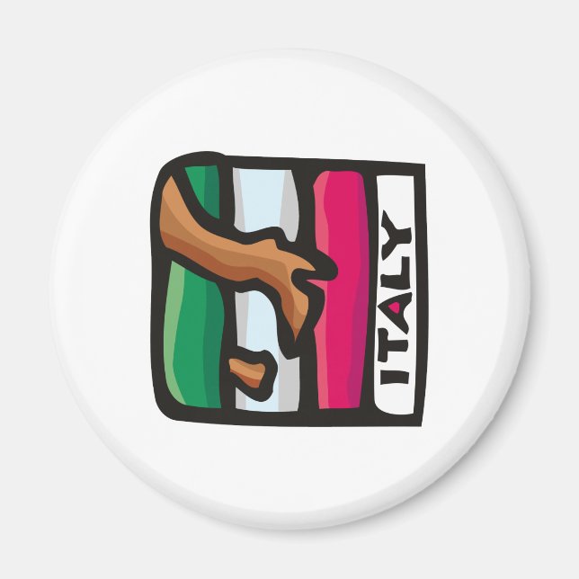 Imán de Italia (Frente)
