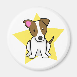Imán de Jack Russell Terrier de la estrella de