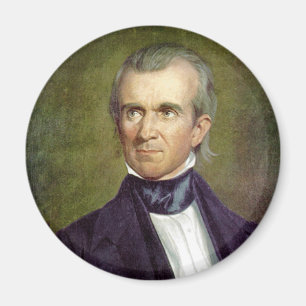 Imán de James K Polk