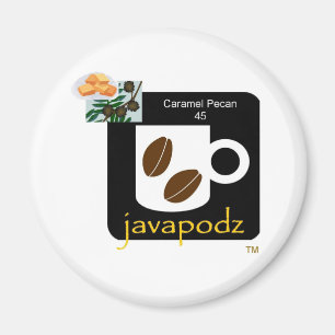 Imán de JavaPodz Frig - pacana del caramelo