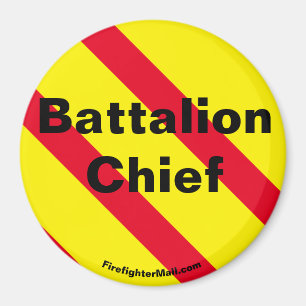 imán de Jefe de Batallón