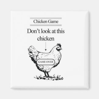 imán de juego de pollo