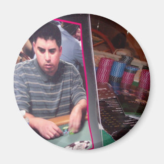 imán de jugador de póker