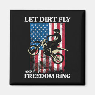Imán De Julio Bicicleta Sucia Motocross America Biker H