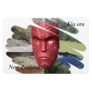 Imán de Kia Ora Nueva Zelanda