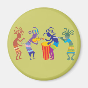 Imán de Kokopelli
