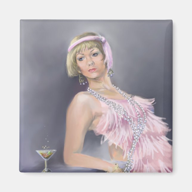 Imán de la aleta de la primavera (Frente)