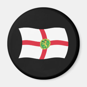 Imán de la bandera de Alderney