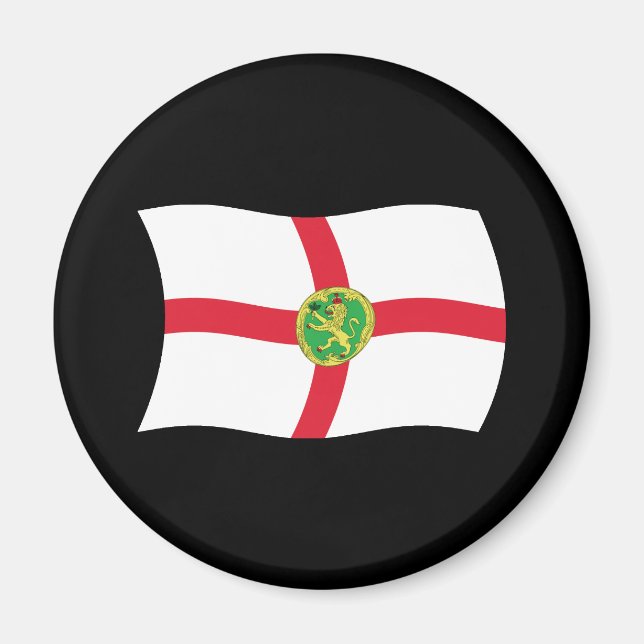 Imán de la bandera de Alderney (Frente)