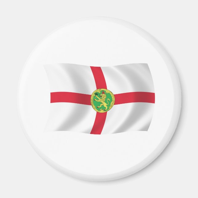 Imán de la bandera de Alderney (Frente)