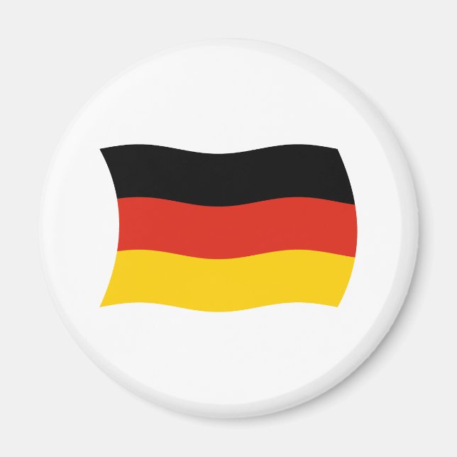Imán de la bandera de Alemania (Frente)