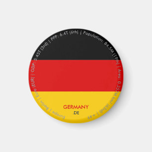 Imán de la bandera de Alemania