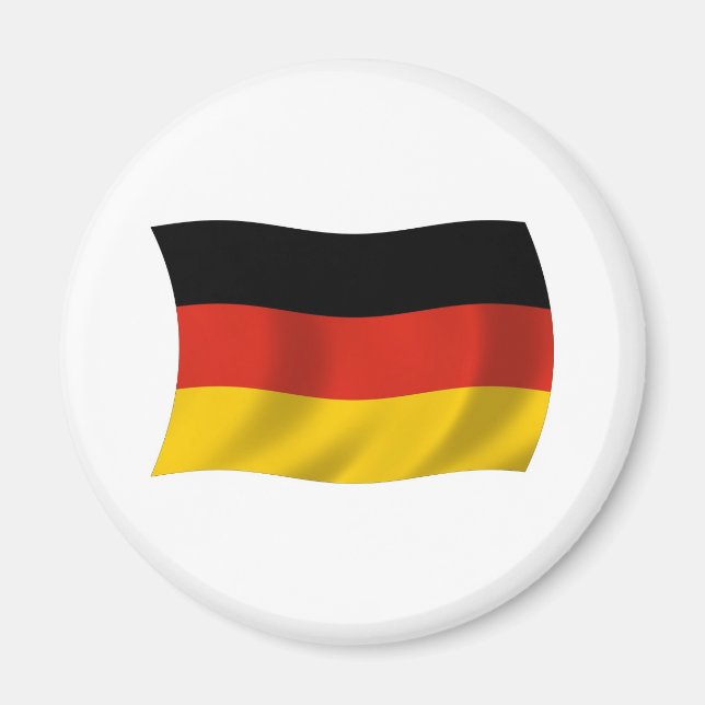 Imán de la bandera de Alemania (Frente)