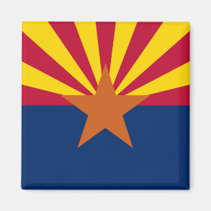 Imán de la bandera de Arizona