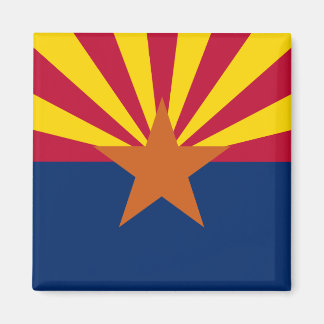 Imán de la bandera de Arizona
