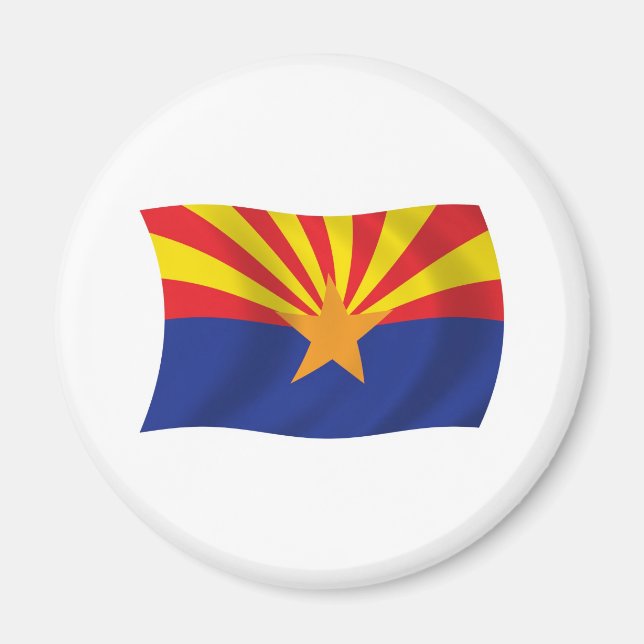 Imán de la bandera de Arizona (Frente)