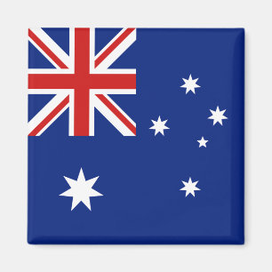 Imán de la bandera de Australia
