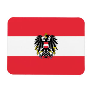 Imán de la bandera de Austria