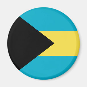 Imán de la bandera de Bahamas