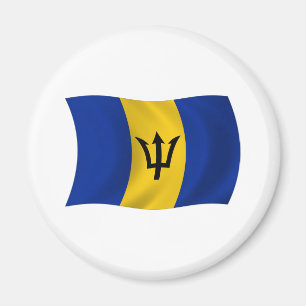 Imán de la bandera de Barbados