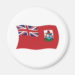 Imán de la bandera de Bermudas