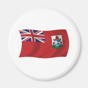 Imán de la bandera de Bermudas