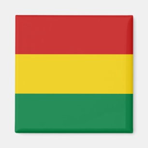 Imán de la bandera de Bolivia