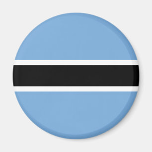 Imán de la bandera de Botswana