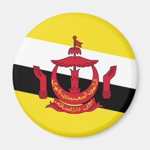 Imán de la bandera de Brunei