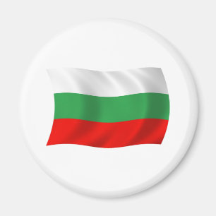 Imán de la bandera de Bulgaria