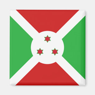 Imán de la bandera de Burundi