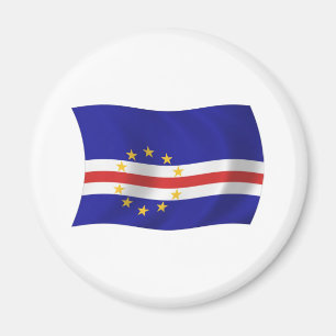 Imán de la bandera de Cabo Verde