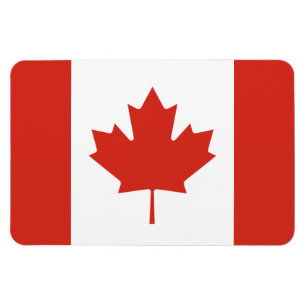 Imán de la bandera de Canadá