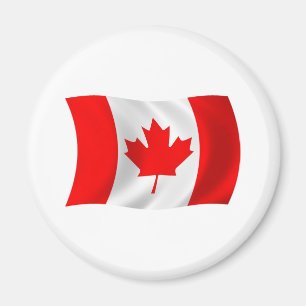Imán de la bandera de Canadá
