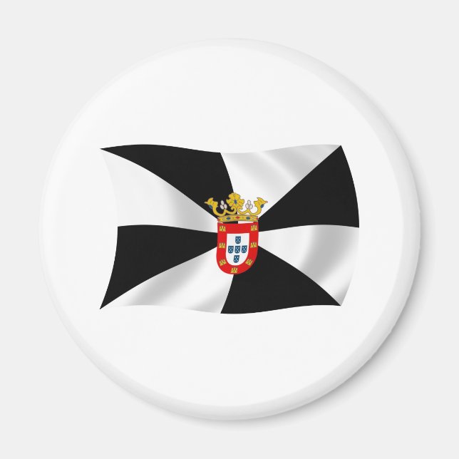 Imán de la bandera de Ceuta (Frente)