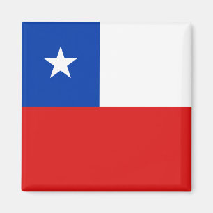 Imán de la bandera de Chile