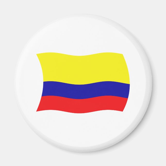 Imán de la Bandera de Colombia (Frente)