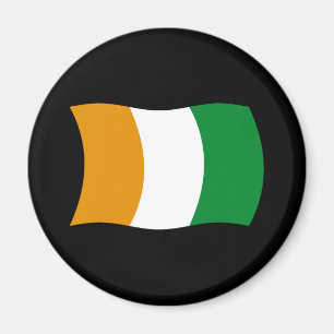 imán de la bandera de Costa de Marfil