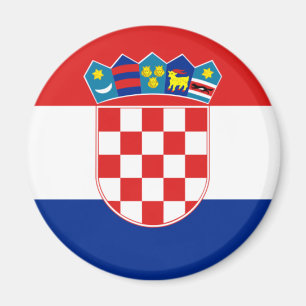 Imán de la bandera de Croacia
