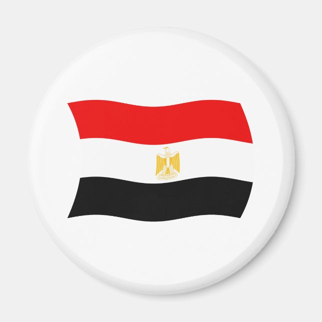Imán de la bandera de Egipto (Frente)