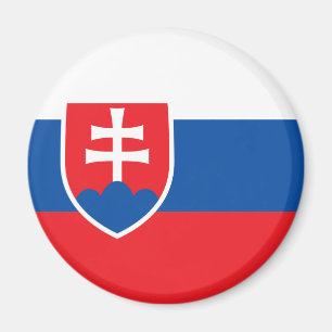 Imán de la bandera de Eslovaquia