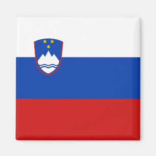 Imán de la bandera de Eslovenia