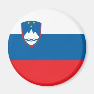 Imán de la bandera de Eslovenia