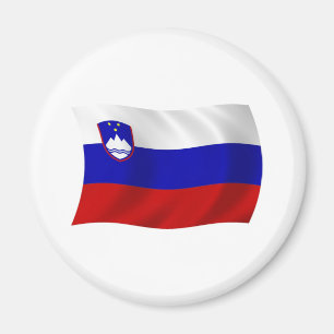 Imán de la bandera de Eslovenia