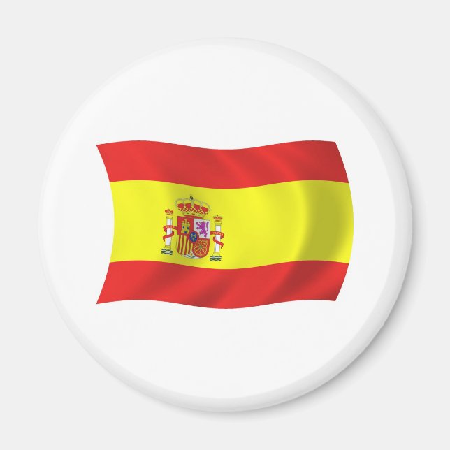 Imán de la bandera de España (Frente)