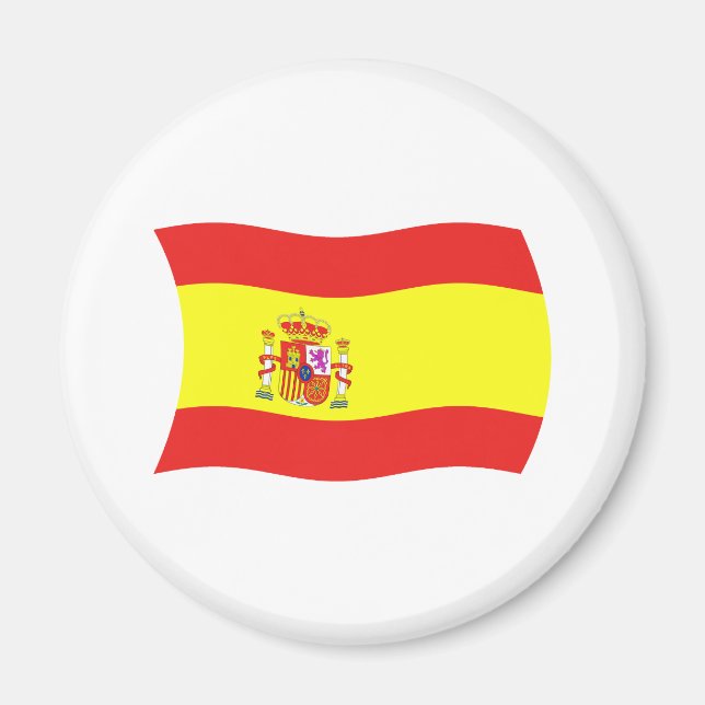 Imán de la bandera de España (Frente)