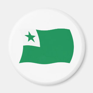 Imán de la Bandera de Esperanto