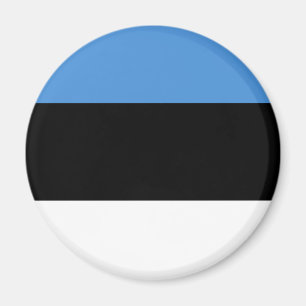 Imán de la bandera de Estonia